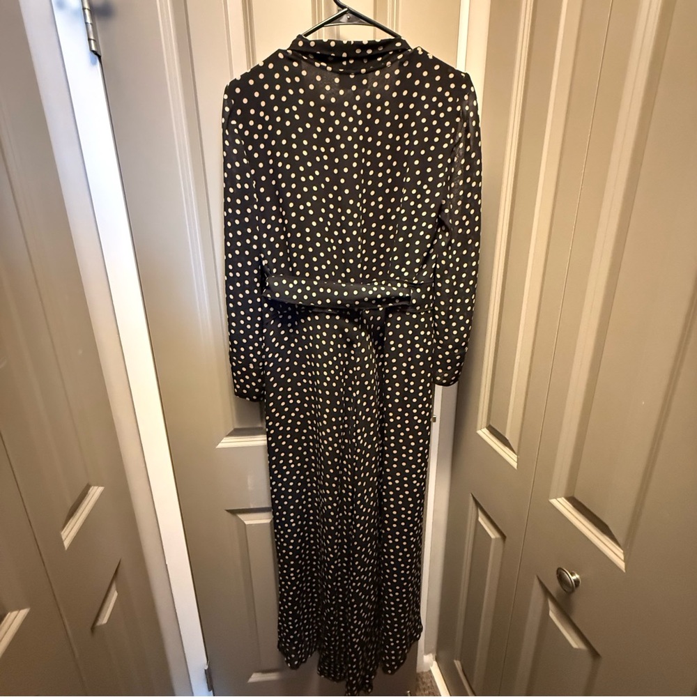 Ganni polka dot wrap Dress - Picture 6 of 6